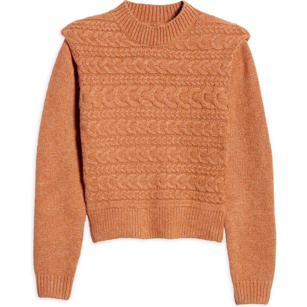 BLANK NYC Horizontal Cable Knit Sweater Size Medium